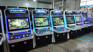 אדום מלא 2 שחקנים שולחן דגים צייד משחקים 32 ארונות מתכת למכירה - Product Image 6