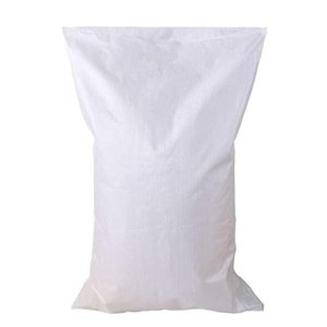 Hot Sale Custom Printing Logo Recyclable PET <b>Material</b> Spout Sealing Handle <b>Packaging</b> White Woven PP Bags for Food Plastic Bags - Product Image 1