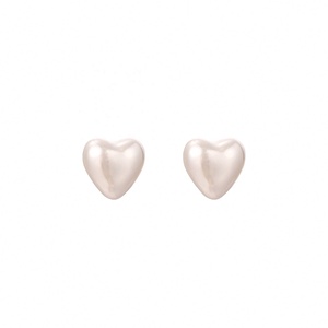 Boucles d'oreilles clous simples en imitation perle géométrique, plaquées or, tendance, haut de gamme, version coréenne, élégantes et raffinées - Product Image 6