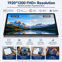 Tablette PC Professionnelle 12,7 Pouces Octa Core T7300 Android 15 8 Go+256 Go 1920*1200 FHD+ Caméra 5MP+13MP pour Bureau et Études