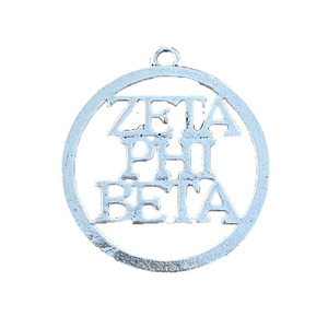Zeta Phi Beta Sorority DIYピジョン1920チャームペンダントかわいいジュエリー作りアルファベットネックレスイヤリングブレスレット子供用 - Product Image 6