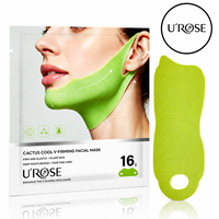 Masque Visage V-Lift Collagène Marque Privée, Bandeau Liftant V-Line, Masque OEM Raffermissant au Cactus, Soin de la Peau, Fabricant Grossiste