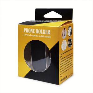Custom Logo 360 Degree Rotation Adjustable Phone Holder Mobile Phone Mount <b>Magnetic</b> GPS Car Support Stand - Product Image 2