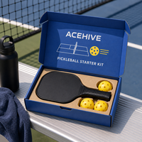 Boîtes d'expédition en carton ondulé personnalisées avec logo OEM pour l'emballage de sets de raquettes de pickleball