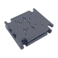 T13 Étape de déplacement incliné Étape de réglage de fixation de table de scène manuelle avec bouton de tête micrométrique