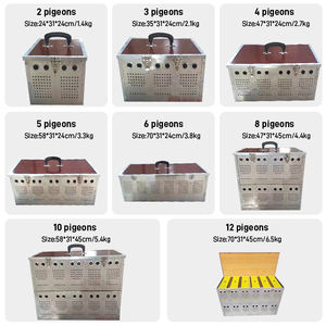 Paslanmaz çelik eğitim güvercin uçan katlanır kafesleri - Product Image 5