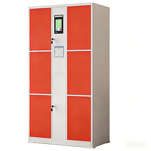 ตู้ล็อกเกอร์เก็บสัมภาระอัจฉริยะ 6 ประตู สำหรับใช้งานเชิงพาณิชย์ บริการตนเองตลอด 24 ชั่วโมง พร้อมระบบล็อคด้วยรหัสดิจิทัล สำหรับสนามบินและสถานีรถไฟ - Product Image 1