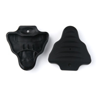 Ensemble de taquets de vélo SPD-SL Shimano durables, chaussures de vélo de route en plastique avec revêtement en caoutchouc compatible avec les crampons de SPD-SL