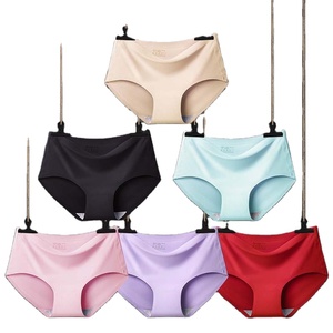 Usine <span class=keywords><strong>Italienne</strong></span> Glace Soie <span class=keywords><strong>Culotte</strong></span> Sans Couture Filles Culottes Sous-Vêtements Panty De Mujer Sous-Vêtements - Product Image 1