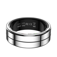 Bague connectée intelligente : mesure du rythme cardiaque, suivi du sommeil, surveillance de l'oxygène sanguin et suivi de l'activité tout au long de la journée