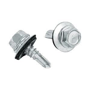 Sac Fiero PIBR-3/4R avec vis à tête hexagonale zinguée 100 M2 pointe de foret avec rondelle JIS Standard - Product Image 2