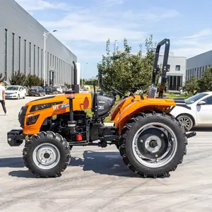 Mini tractor agrícola con arado de disco, 30hp, 4wd, mini máquina agrícola 4x4