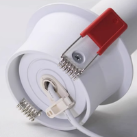 Projecteur long d'hôtel commercial flexible et réglable de cannelure de 5W 7W