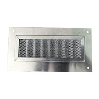 Filtre à air lavable en maille métallique d'aluminium et acier inoxydable, pré-filtre pour climatiseur HVAC, filtre de remplacement G3