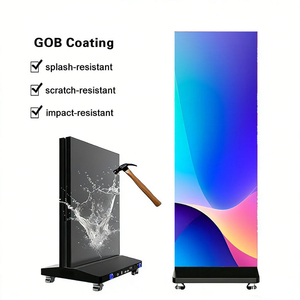 European Market Bestseller P2.5 GOB Portable Foldable LED Poster HD Display For World Cup Event Shop Marketing - Product Image 5
