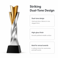 Nouveau Trophée Créatif en Résine 2026 – Design Haut de Gamme et Élégant pour Récompenses d'Entreprise, Distinctions d'Employés Exceptionnels, Cérémonies de Fin d'Année