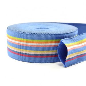 Durable Tubular Polyester Webbing Recycled Cotton-like Polyester Hollow Tubular Webbing for Bag Strap - Product Image 1