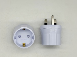 Cho yuadon YD-1316 bs8546 chuyển đổi anh an toàn màn trập EU để UK/<span class=keywords><strong>Hong</strong></span> <span class=keywords><strong>Kong</strong></span> du lịch cắm Adapter với 13A hợp nhất Brass cắm - Product Image 4