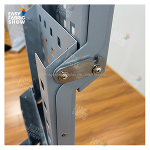 Estante de exhibición de tamaño A4 plegable portátil de gran oferta para exhibición de soporte de catálogo de folletos de revistas de literatura - Product Image 6