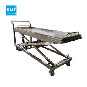 รถเข็นยกศพศพแบบไฮดรอลิก304 ssแสตนเลสปรับได้ - Product Image 4