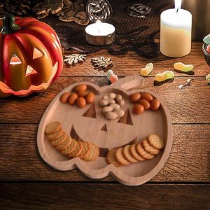 Piatto da Cena in Legno Fatto a Mano con Decorazioni di Halloween: Zucca, Pipistrello, Fantasma, Ragnatela, <span class=keywords><strong>Mummia</strong></span>, Croce - Product Image 5