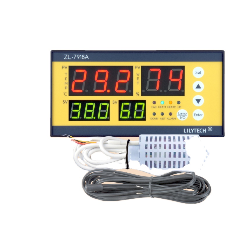 ZL-7918A, контроллер инкубатора для яиц, xm-18 cincubator, контроллер температуры и влажности для инкубатора, Lilytech