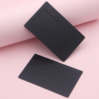 Tarjeta de negocios de Metal, Tarjeta de Crédito Personalizada con logotipo de impresión láser, NFC, NFC, con código Qr, tarjeta de negocios cuadrada nfc en blanco