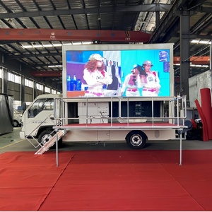 Brand New ISUZU 100P Diesel Euro 4 LED Advertising Vehicle Mobile Billboard Screen Truck for Sale - Product Image 1