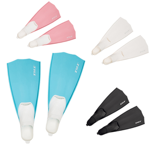 Aletas de esnórquel para surf de cuerpo ecológico cómodas aletas de natación de goma azul TPR cuchillas largas profesionales para <span class=keywords><strong>buceo</strong></span> <span class=keywords><strong>en</strong></span> aguas profundas - Product Image 2