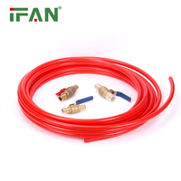 IFAN OEM ODM PEX Al Pipe 1/8 ''-2'' Tuyau PEX de couleur rouge ASTM F877 Tuyau PEX B