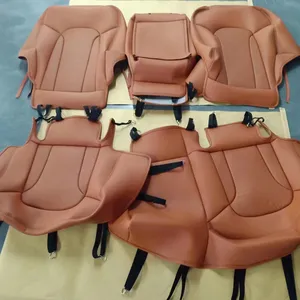 Оригинальный Роскошный кожаный чехол для автомобильного сиденья land cruiser lc200, оригинальный дизайн от производителя