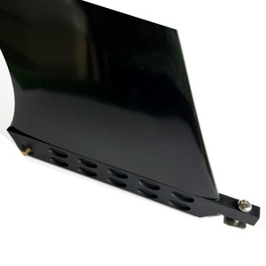 Aleta de Surf LCO-SPORT de 9.25 Pulgadas, Timón Grande Negro, Accesorio para Tabla de SUP, Hélice - Product Image 1