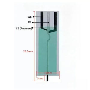 Koleksi glukosa darah implan CGM sensor Biosensor dinamis elektroda glukosa darah elektrokimia Biosensor - Product Image 3