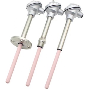 Cặp Nhiệt Điện Thẳng S/R Với Ống Bảo Vệ Gốm Và Đầu Nối Đầu Cuối Cặp Nhiệt Điện Loại B R S - Product Image 1