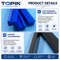 TOPIN CRM-A008 Bande d'étanchéité en caoutchouc silicone écologique sur mesure, profil d'extrusion EPDM NBR, bande d'étanchéité en caoutchouc flexible sur mesure