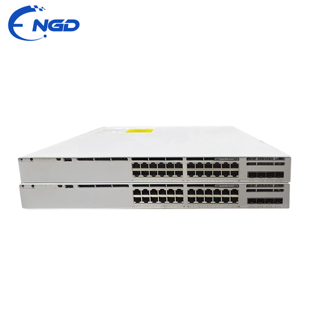 Reliable 24 Port Managed Ethernet Switch Gigabit RJ45 SFP Uplink for Campus Network Infrastructure C9300L-24T-4G-E