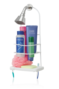 Small Polyethylene-Coated Rectangle Wire Shower <b>Caddy</b> Dustproof Waterproof Features Easy Installation <b>for</b> Bath Organization - Product Image 2