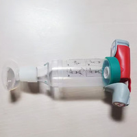 Chambre d'inhalation antistatique pour animaux de compagnie, compatible avec tous les inhalateurs MDI standard, moins d'effets secondaires que les médicaments oraux pour chats et chiens