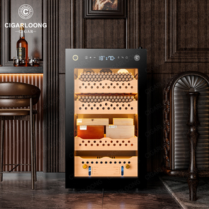 Humidor de Cigarros Eléctrico con Compresor, Enfriador y Humidificador, de Aluminio y Cedro, con Capacidad para 70 Cigarros, 70L - Product Image 3