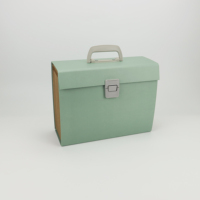 Bolsa de Papel Kraft A4 con Logotipo Personalizado, Impresión Digital, Marca Jin-lan, para Almacenamiento de Documentos de Escritorio