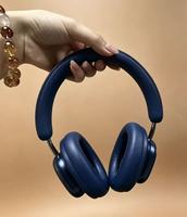 Casque audio pliable prêt pour le voyage, en cuir souple, circum-auriculaire, idéal pour les trajets quotidiens et la salle de sport