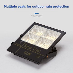 Howlighting hai màu ngoài trời ABS cơ thể dẫn đèn nguồn sân vườn vuông sân chơi Đường Phố cảm ứng năng lượng mặt trời lũ ánh sáng - Product Image 5