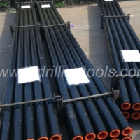 Tige de forage DTH à soudure par friction 76 mm 2 m en acier forgé avec filetage API pour équipement de forage de puits d'eau