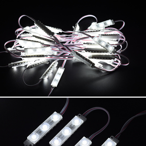 Module LED intégré à ultrasons à lumen élevé 3 LED rétro-éclairage blanc/vert/bleu/jaune IP68 note 2835 SMD éclairage de panneau de signalisation - Product Image 5