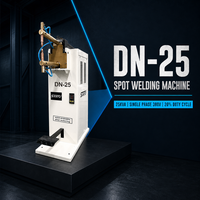 Machine de soudage par points miniature DN25 25KVA monophasée 380V, soudeuse par points compacte