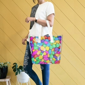 Nouveauté Sac à main pour femme multicolore style bonbon, sac fourre-tout de plage, vente en gros - Product Image 6