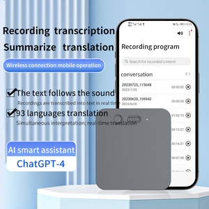 Enregistreur vocal magnétique AI C3 ultra-mince avec transcription en temps réel, traduction, résumé et outil multilingue pour l'enregistrement de réunions de bureau - Product Image 2
