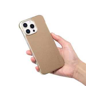 Étui de téléphone portable Denior de luxe en cuir véritable grainé avec chargement sans fil magnétique invisible antichoc et protections d'écran pour appareil photo - Product Image 5
