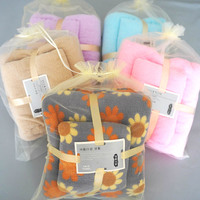 Custom Super Soft Absorbent Super Fiber Hand Towel Hanging Bathroom Kitchen Towel Set