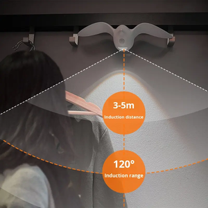 Lampe de nuit LED en forme de mouette rechargeable par USB, 3 couleurs, gradation progressive, lampe murale magnétique sans fil pour chambre à coucher, couloir - Product Image 6